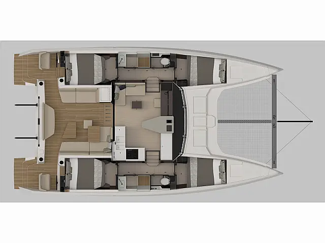 Nautitech 44 Open[G] - [Layout image]
