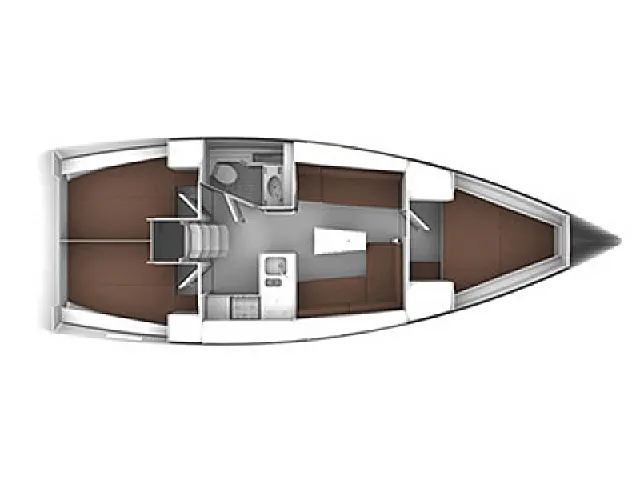 Bavaria Cruiser 37 /3cab - [Layout image]