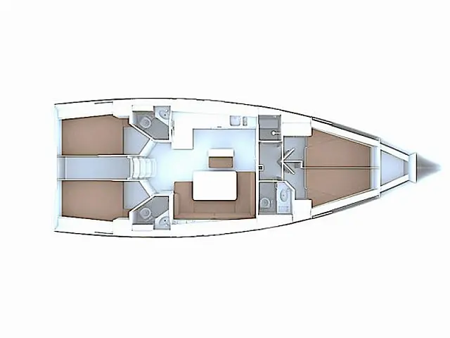 Bavaria Cruiser 46 - [Layout image]