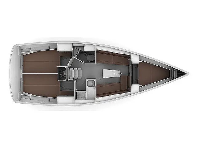 Bavaria Cruiser 34 - [Layout image]