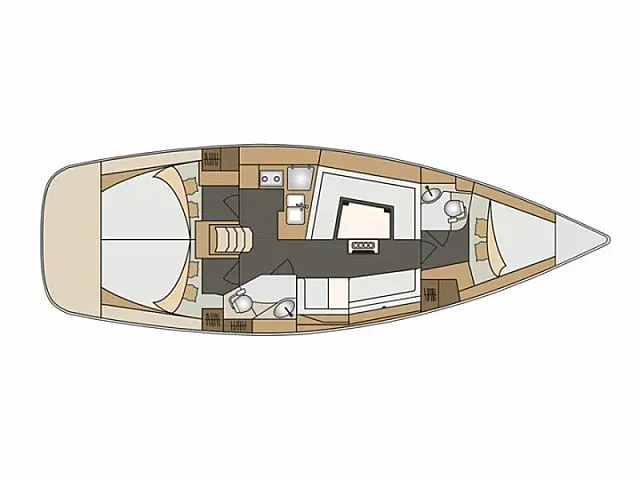 Elan 40 Impression - [Layout image]