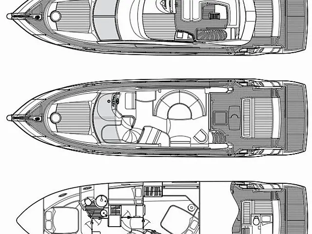 Sunseeker Manhattan 52 - [Layout image]