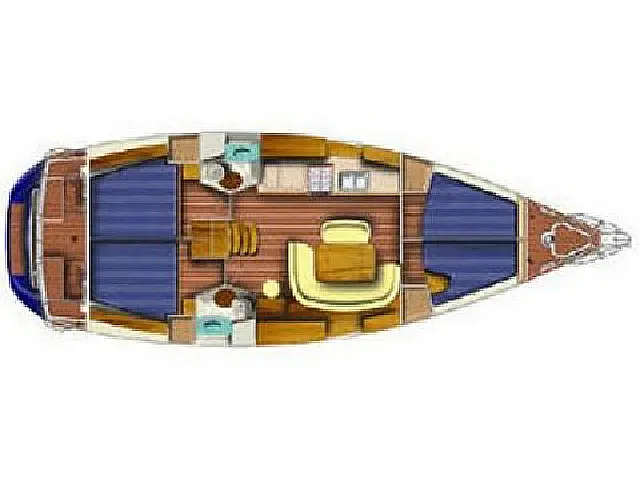 Sun Odyssey 45 - [Layout image]