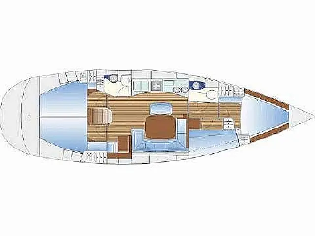 Bavaria 44 - [Layout image]