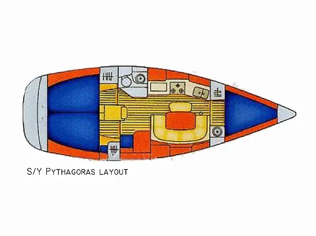Sun Odyssey 36.2 - [Layout image]