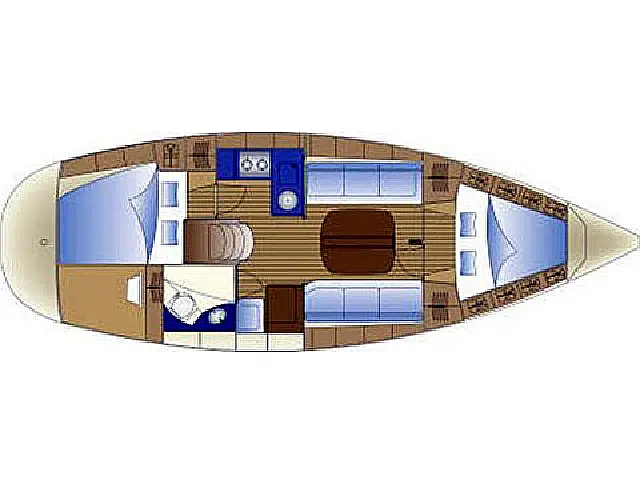 Bavaria Cruiser 32 - [Layout image]