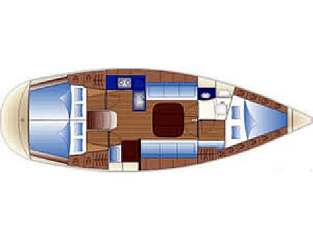 Bavaria 36 Cruiser - [Layout image]