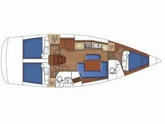 Oceanis 40 - [Layout image]