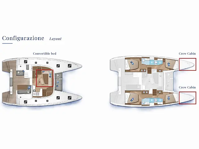 Lagoon 42 - [Layout image]