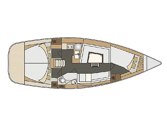 Elan 40 Impression - [Layout image]