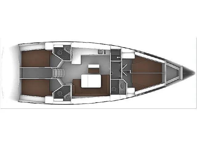 Bavaria Cruiser 46 - [Layout image]