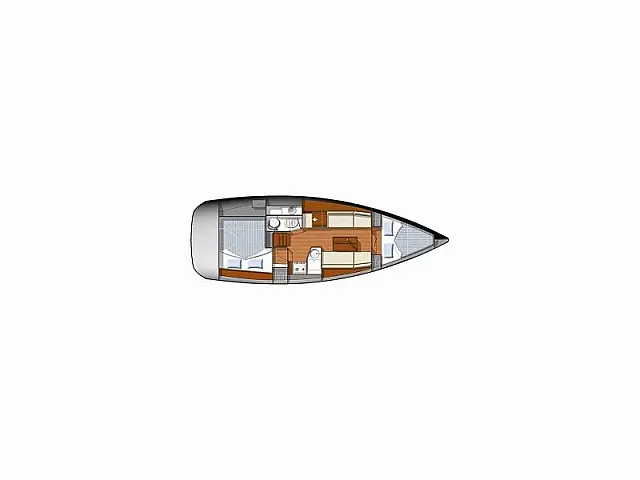 Sun Odyssey 33i - [Layout image]