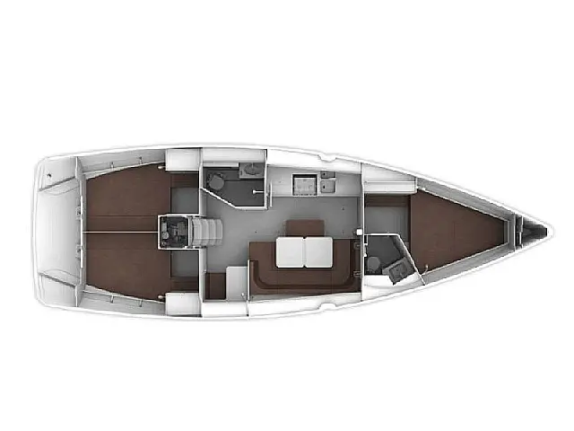 Bavaria Cruiser 41 - [Layout image]