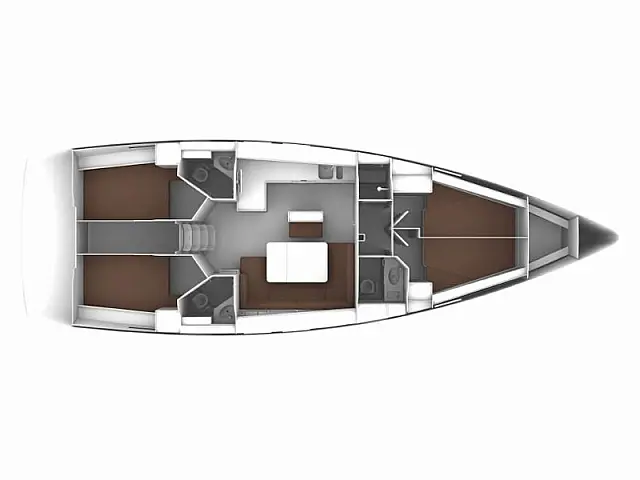 Bavaria Cruiser 46 - [Layout image]