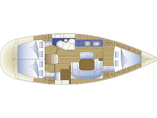 Bavaria 37 Cruiser - [Layout image]