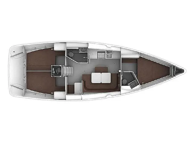 Bavaria Cruiser 41 - [Layout image]