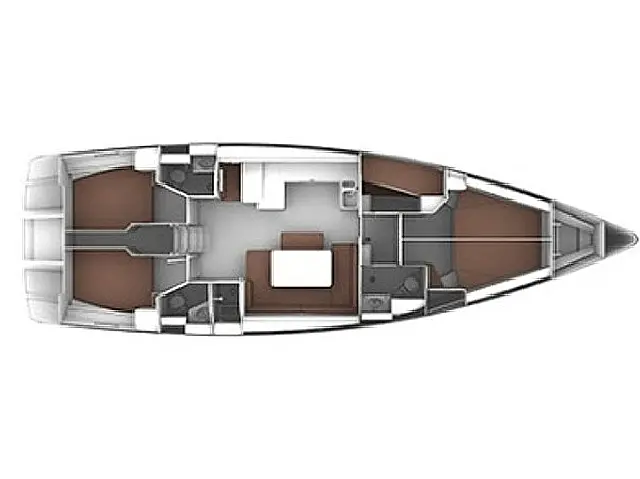 Bavaria 51 Cruiser - [Layout image]