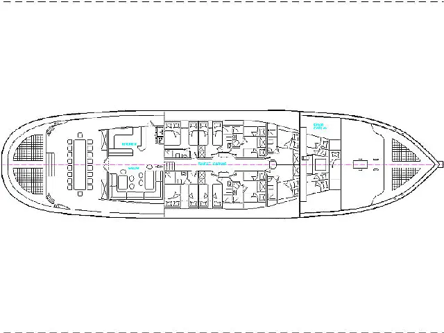 Gulet Motorsailer - [Layout image]