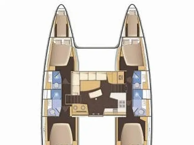 LAGOON 42 - [Layout image]
