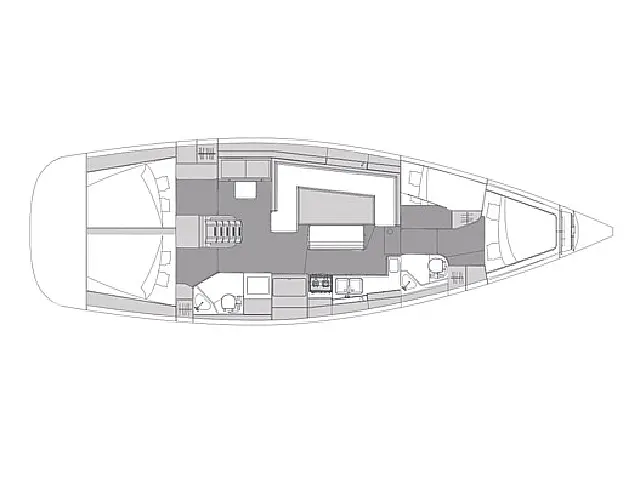 Elan Impression 45 - [Layout image]