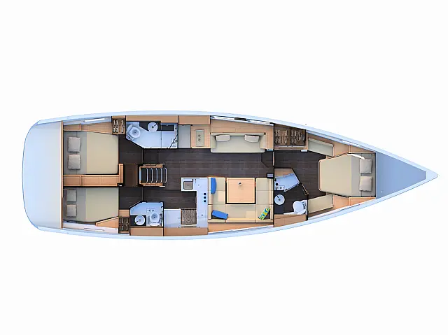 Jeanneau 51 - [Layout image]