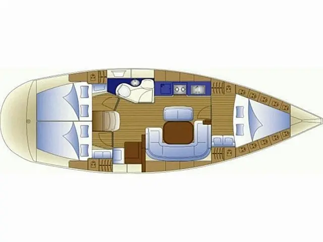 Bavaria 38 Cruiser - [Layout image]