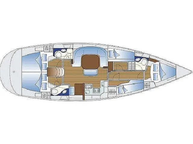 Bavaria 49 - [Layout image]