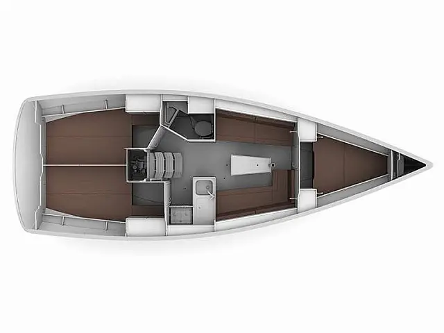 Bavaria Cruiser 34 - [Layout image]