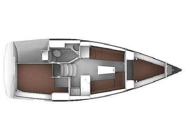 Bavaria 33 Cruiser - [Layout image]