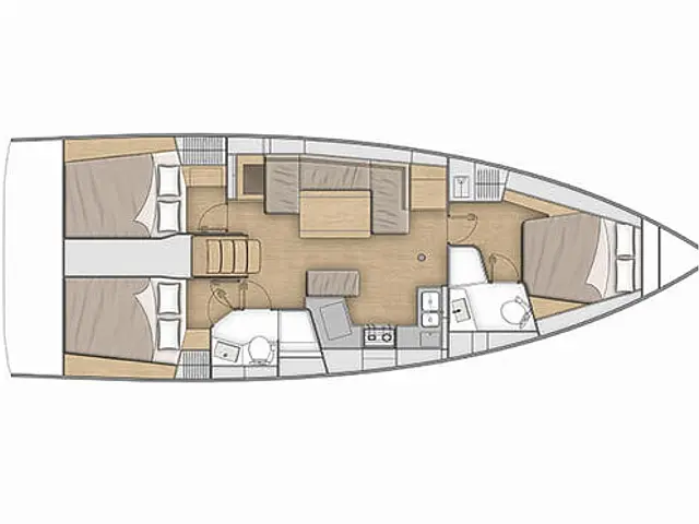 Moorings 42.3 - [Layout image]