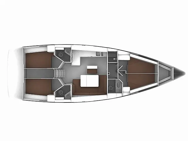 Bavaria Cruiser 46 - [Layout image]