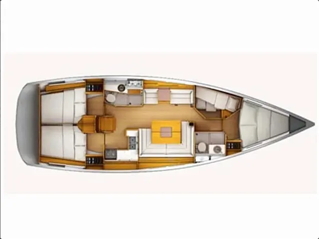 Sun Odyssey 439 - [Layout image]