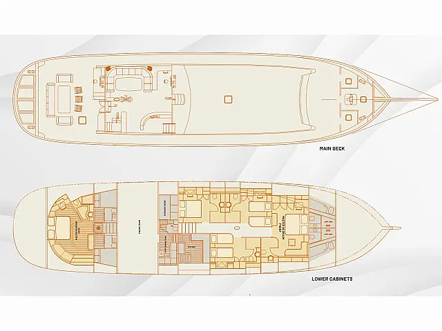 Gulet Queen of Datca - [Layout image]