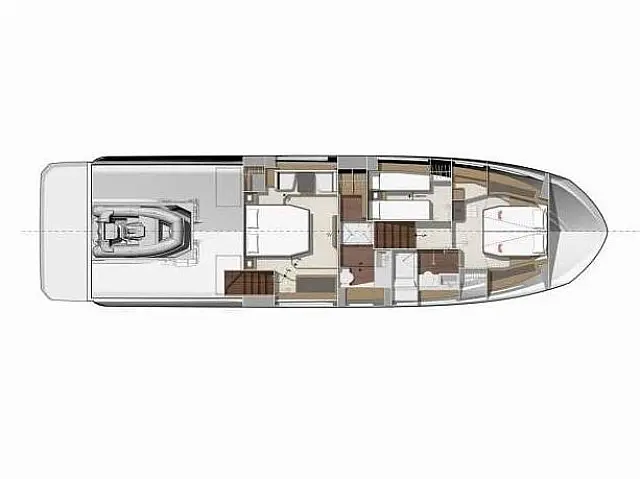 Prestige 590 Fly - [Layout image]