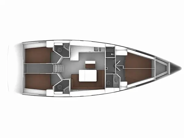 Bavaria 46 Cruiser - [Layout image]
