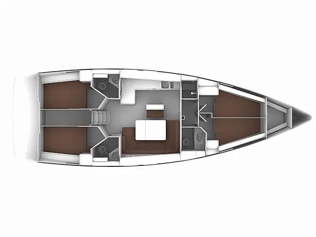 Bavaria Cruiser 45 - [Layout image]