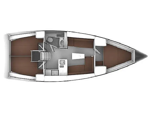 Bavaria Cruiser 37 - [Layout image]