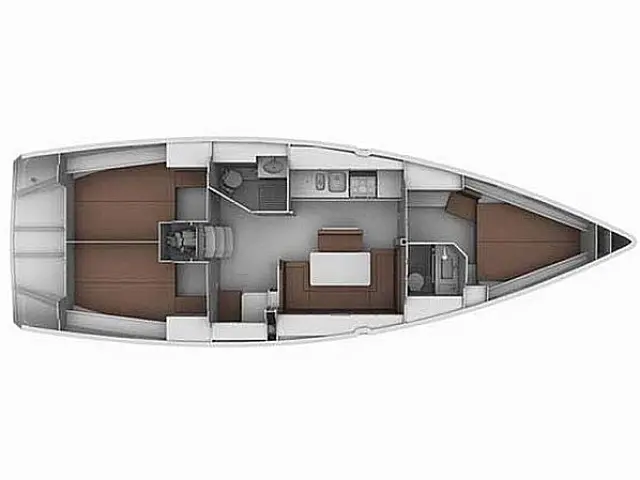 Bavaria 40 Cruiser - [Layout image]