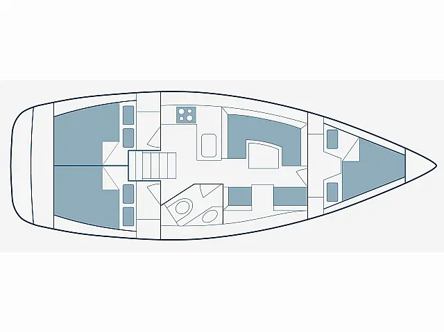 Elan 344 - [Layout image]