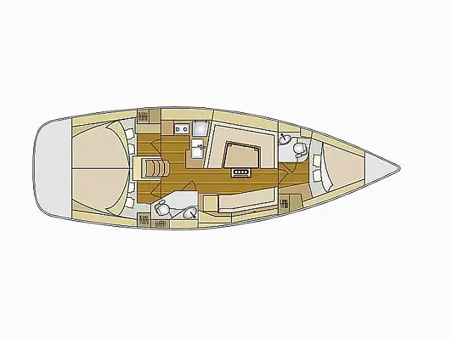 Elan 384 Impression - [Layout image]