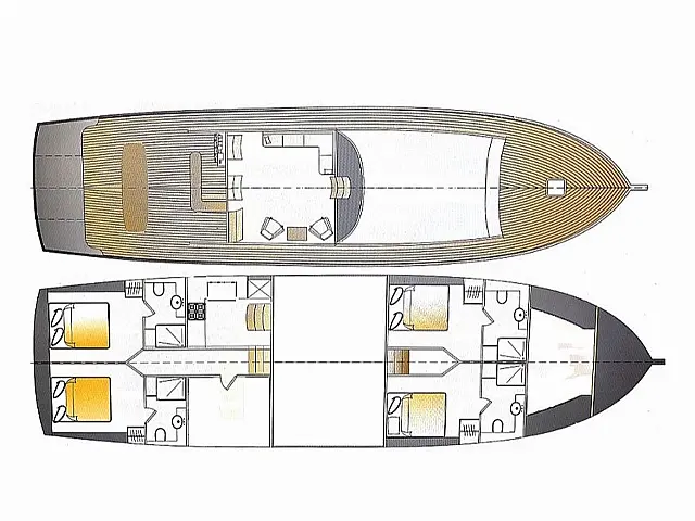 Gulet Elifim 11 - [Layout image]