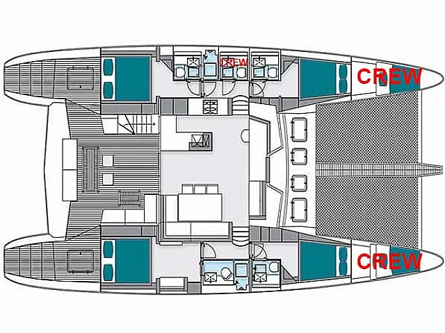 Sunreef 620 - [Layout image]