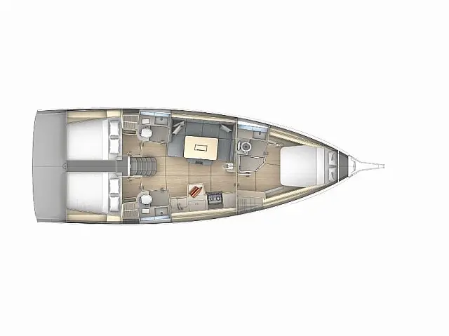 Dufour 41 - [Layout image]