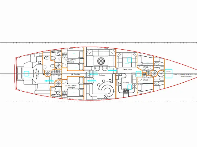 Jongert Yachts 29m - [Layout image]