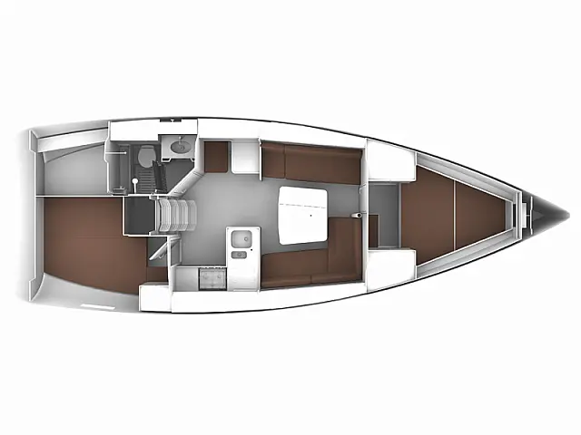 Bavaria 37 Cruiser - [Layout image]