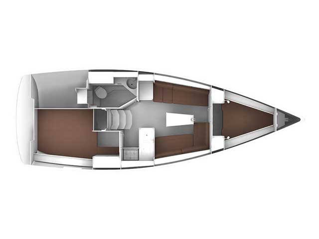 Bavaria 33 Cruiser - [Layout image]