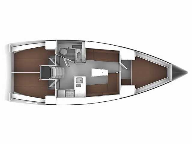 Bavaria Cruiser 37 - [Layout image]