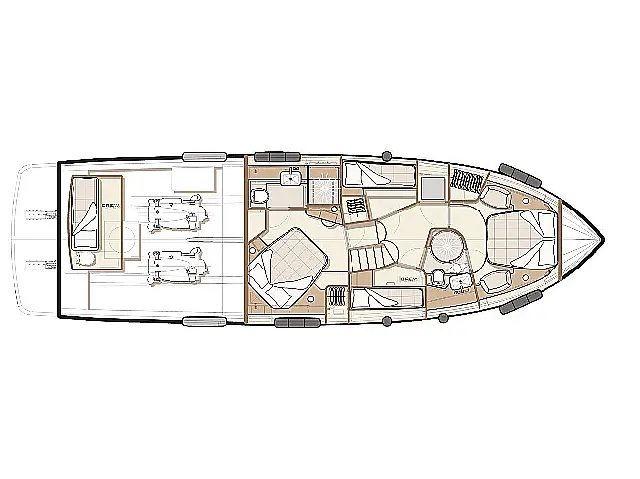 Azimut Magellano 53 - [Layout image]