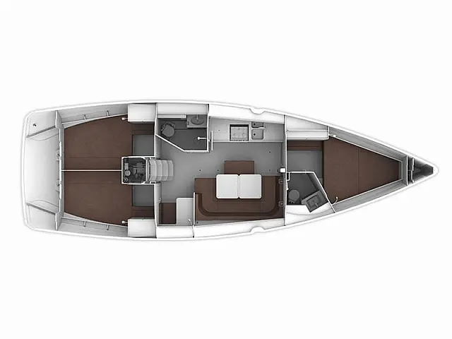 Bavaria Cruiser 41 - [Layout image]