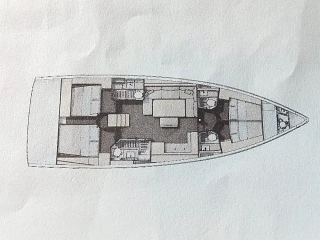 Dufour 470 Grand Large  - [Layout image]